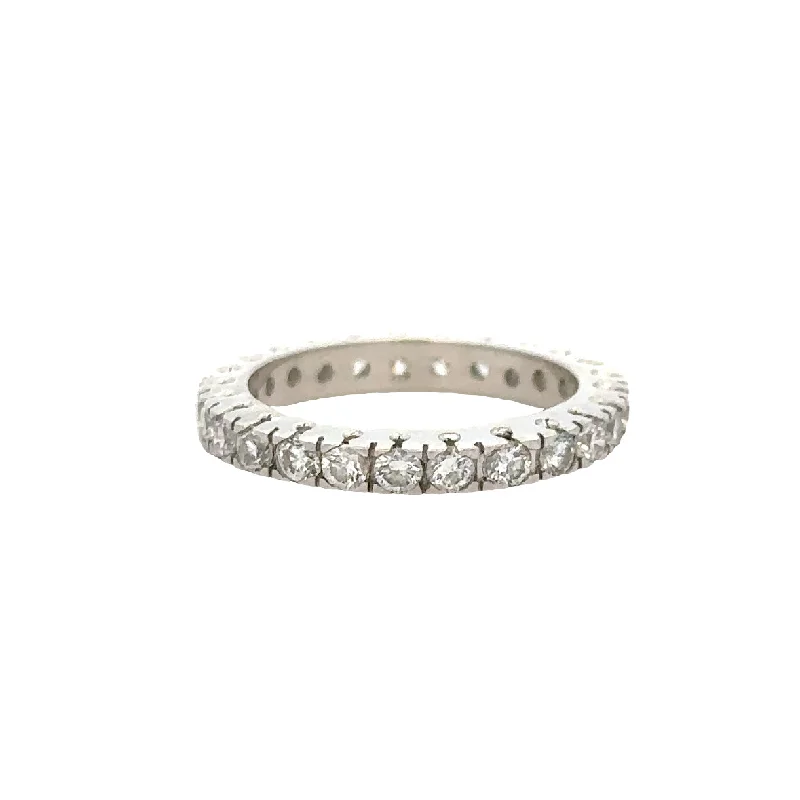 Engagement rings with asymmetrical halo of jade -1.25 CTW Diamond Eternity Band Size 5.75