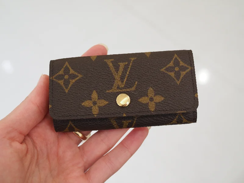 Engagement rings with twisted bands and diamonds -Louis Vuitton Monogram Canvas Keyholder