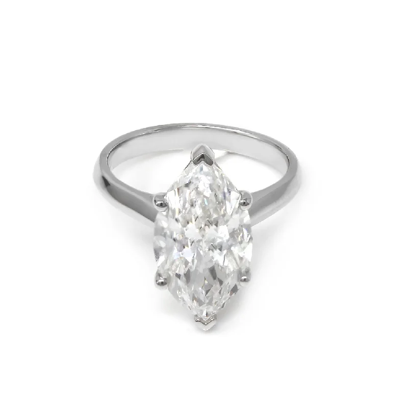 Marquise Brilliant Lab Grown Diamond Ring - 5.06ct