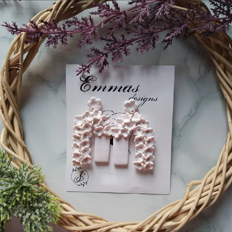 Drop Earrings for Birthday Celebration -Emmas Designs Clay Dangler Earrings