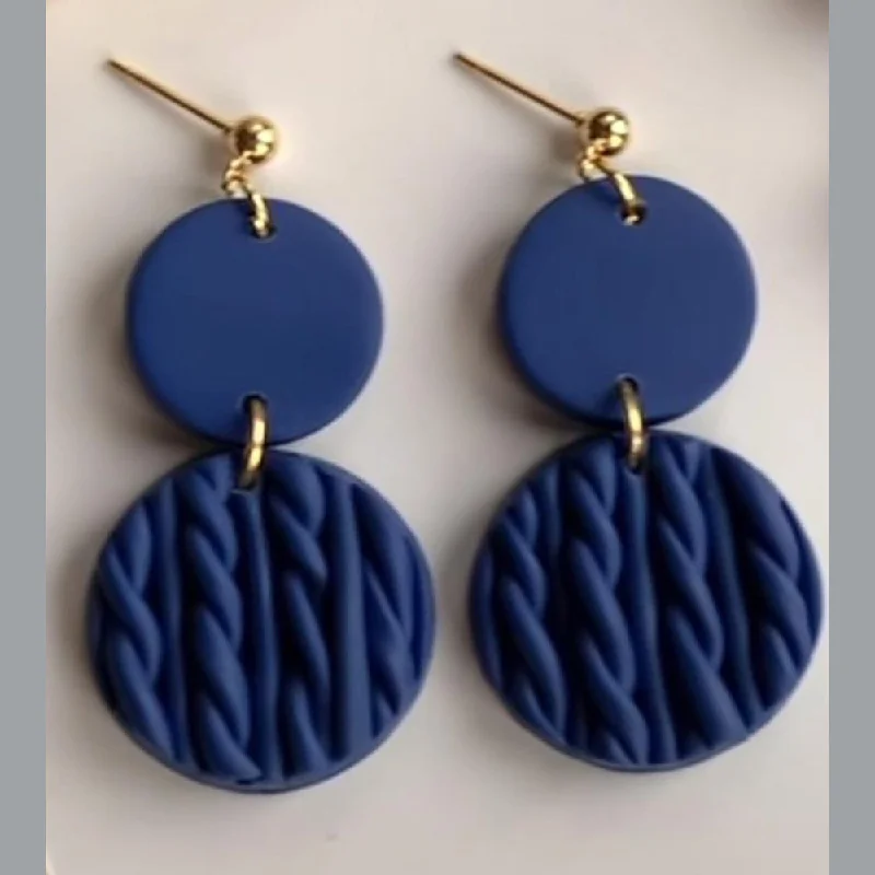 Drop Earrings for Anniversary -Emmas Designs Clay Dangler Earrings