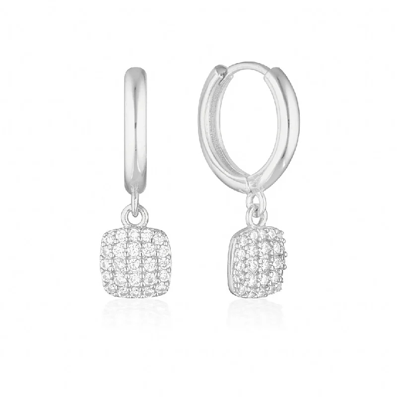 Screw Back Drop Earrings for Security -Hudson Drop Earrings