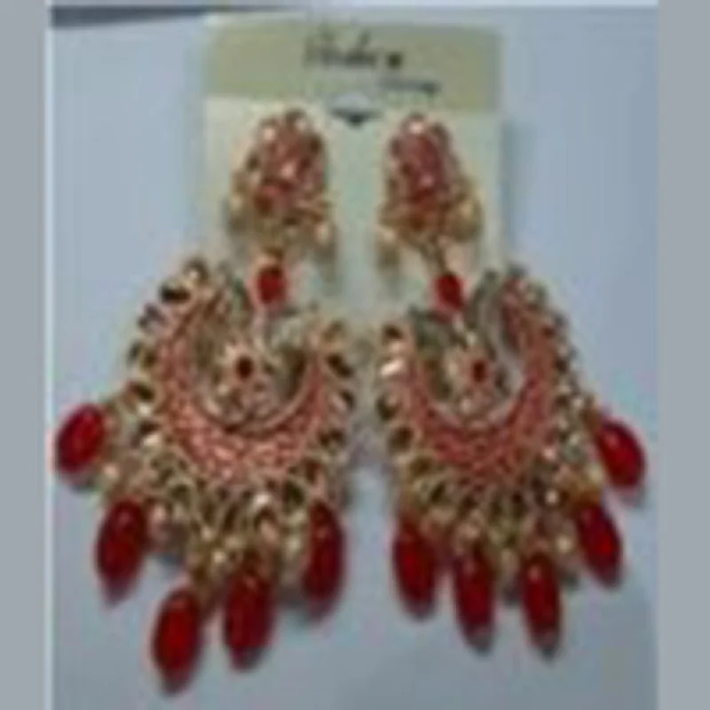 Drop Earrings with Filigree Work -Infinity Jewels Dangler Earrings