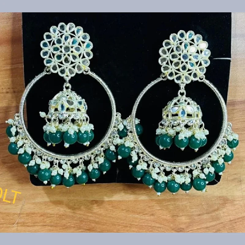 Ethnic Drop Earrings with Tribal Design -Lucentarts Jewellery Silver Plated Dangler Earrings