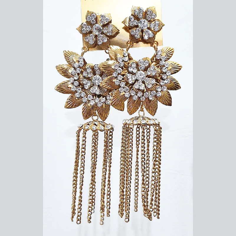 Drop Earrings for Everyday Glamour -Martina Jewels Austrian Stone Dangler Earrings