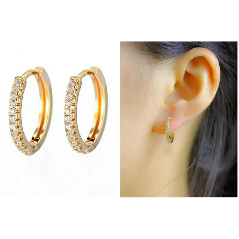 Drop Earrings for Prom Night -Pooja Bangles Gold Plated Earrings