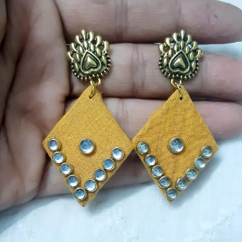 Geometric Drop Earrings for Trend -Shrijicreation Handmade Dangler Earrings