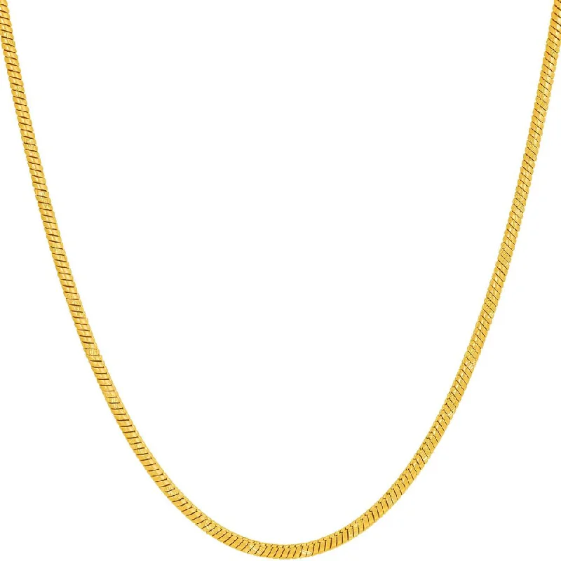 Best necklaces and pendants with oval pendants for a classic, elegant shape-1.9mm Snake Chain Necklace