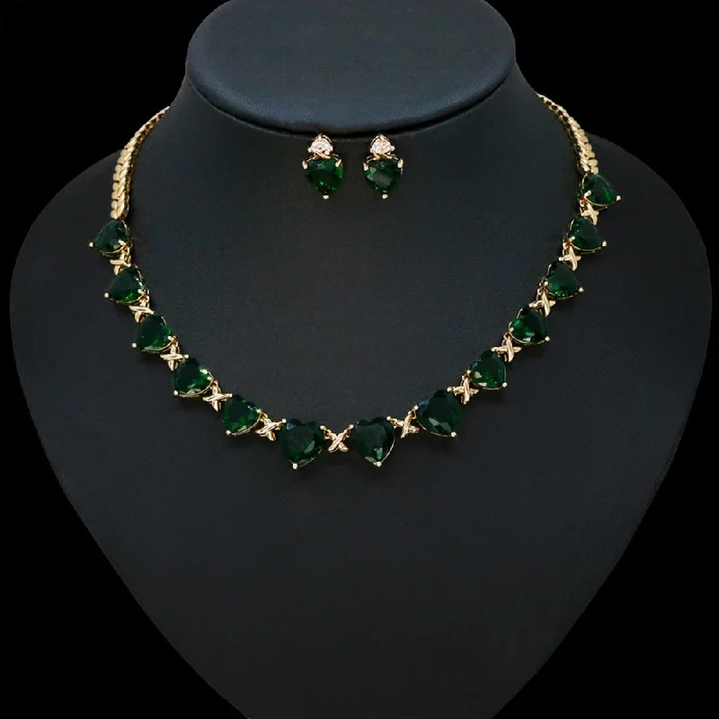 Dark Green Zircon