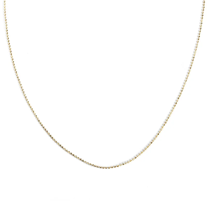 Best necklaces and pendants with black diamonds for an edgy, bold statement-Mini Pebbles Gold Necklace