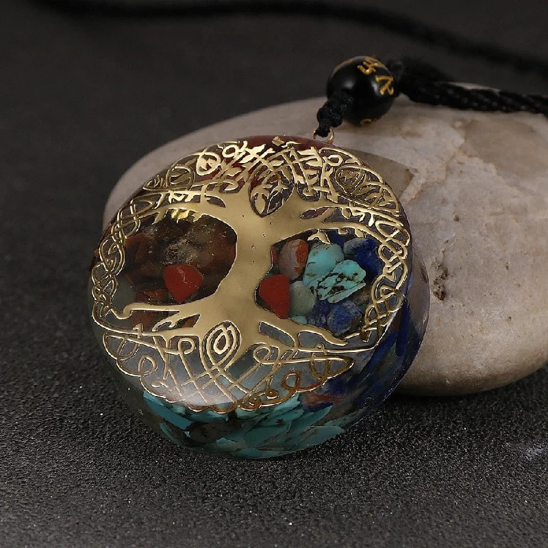 Beautiful necklaces and pendants with moonstone for an ethereal, mystical appearance-Spiritual Balance Orgone Pendant